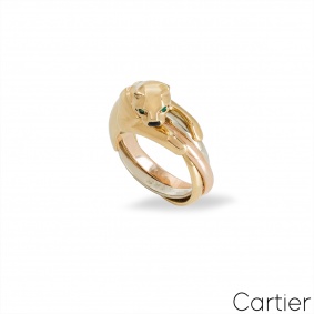Cartier Tri-Colour Emerald & Onyx Panthere Ring